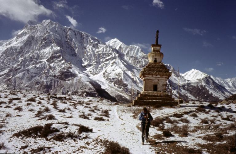 Thorong La Pass in Nepal